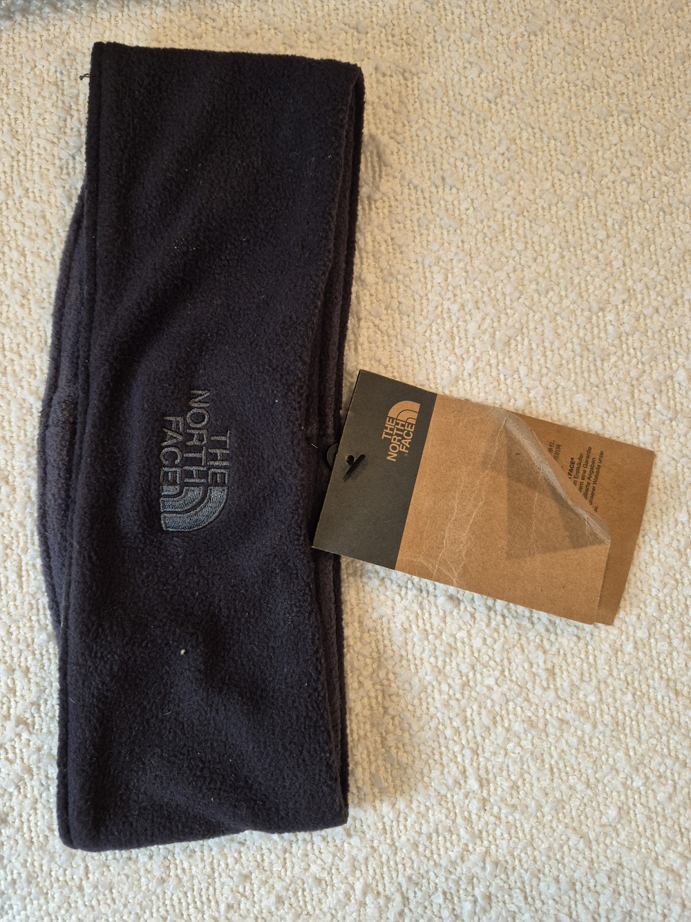 The North Face Men's Black Fleece Headband